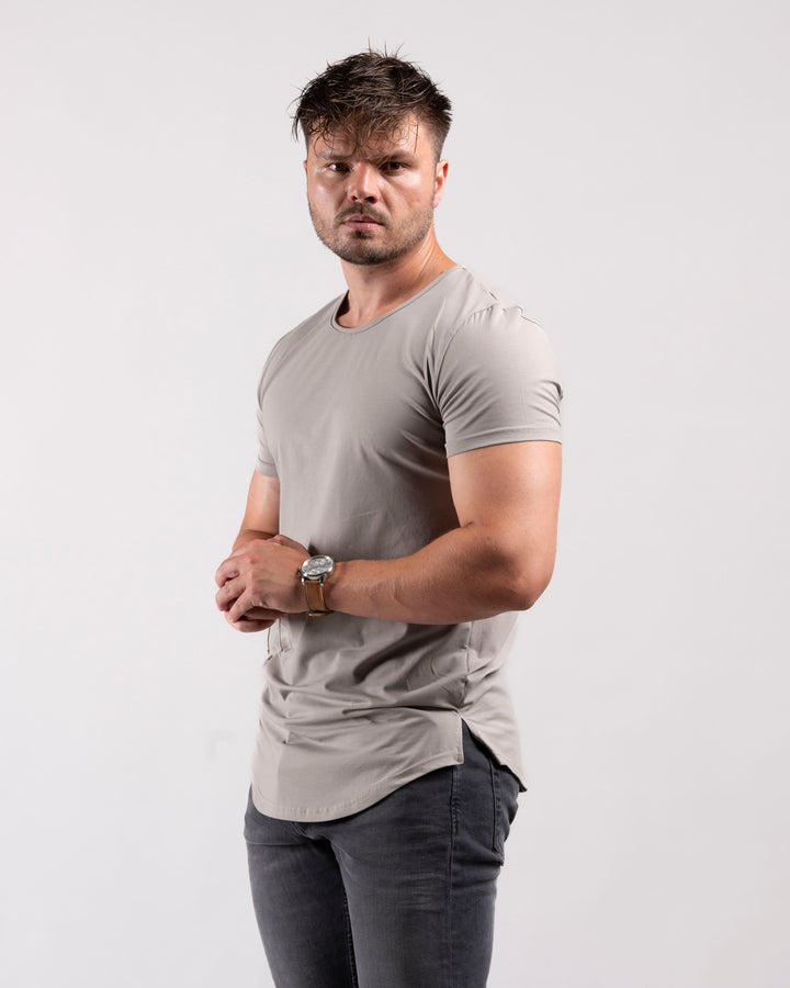 Classic Longline Shirt (Harbor Grey)