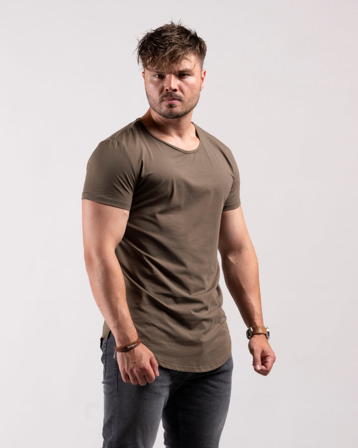 Classic Longline Shirt (Army)