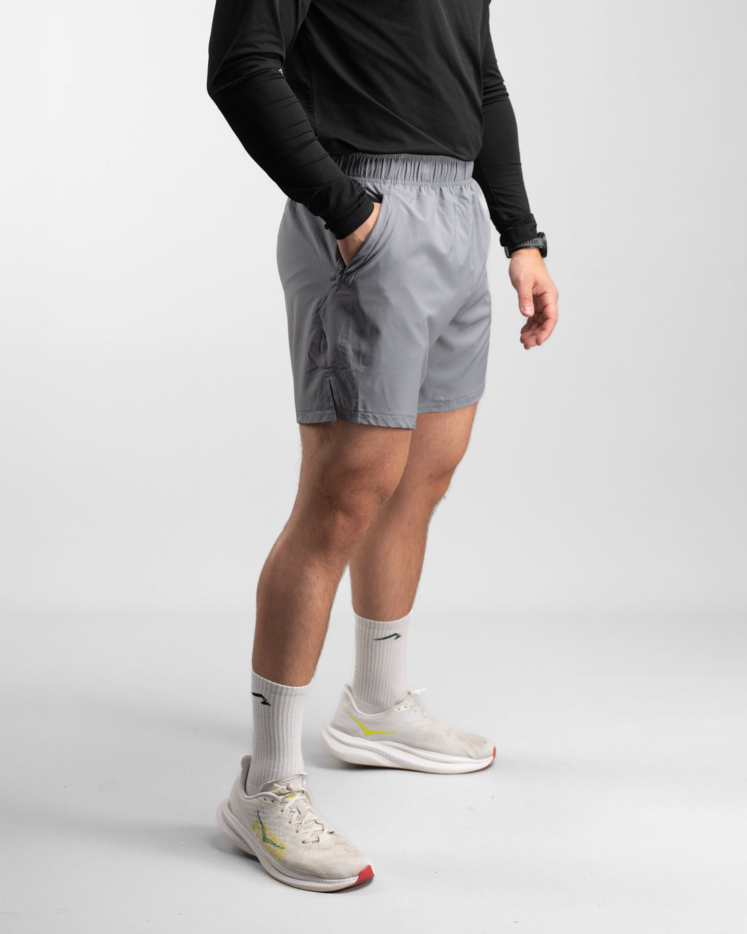 Active Shorts (Grey) - Athletic Aesthetics