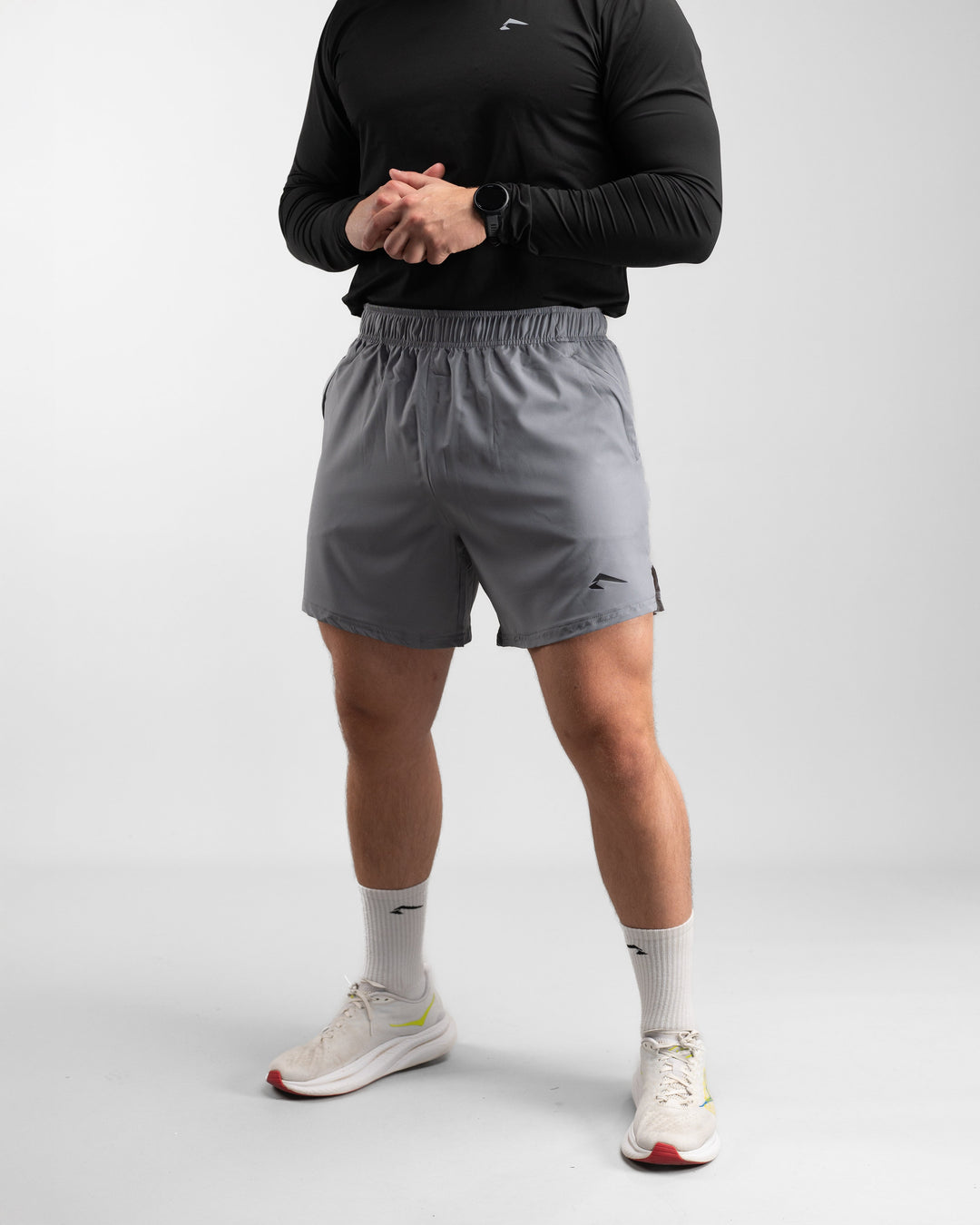 Active Shorts (Grey) - Athletic Aesthetics