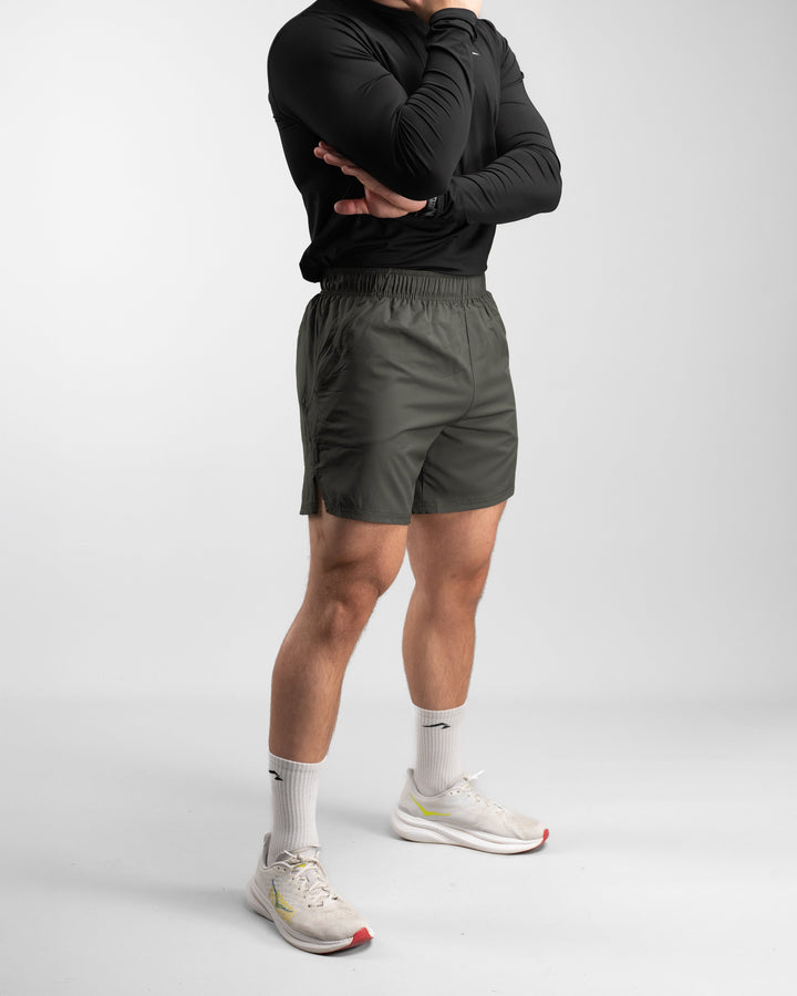 Active Shorts (Olive) - Athletic Aesthetics