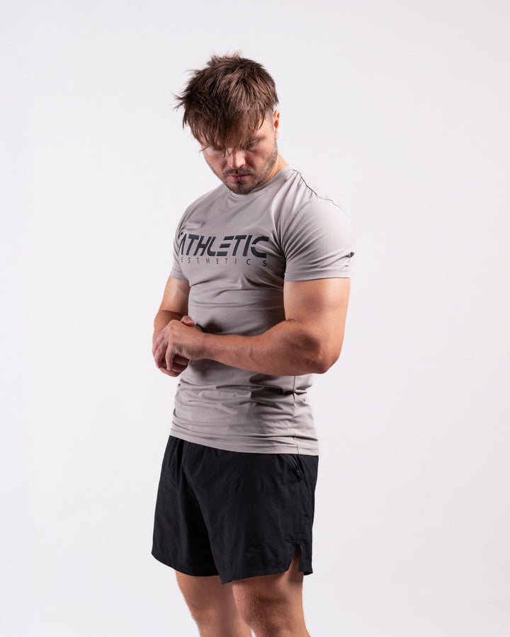 Classic Slim Fit Shirt (Harbor Grey) - Athletic Aesthetics
