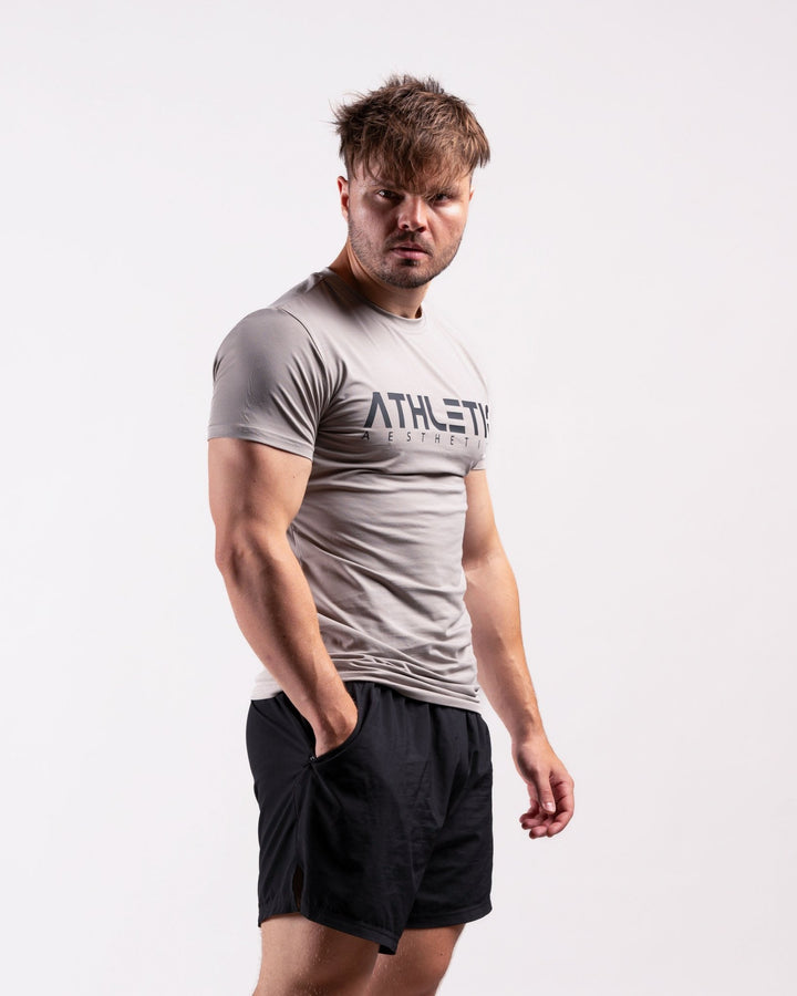 Classic Slim Fit Shirt (Harbor Grey) - Athletic Aesthetics