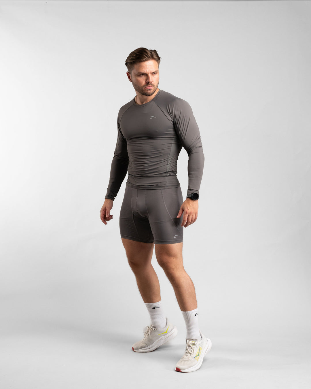 Core Compression Shorts (Clay) - Athletic Aesthetics