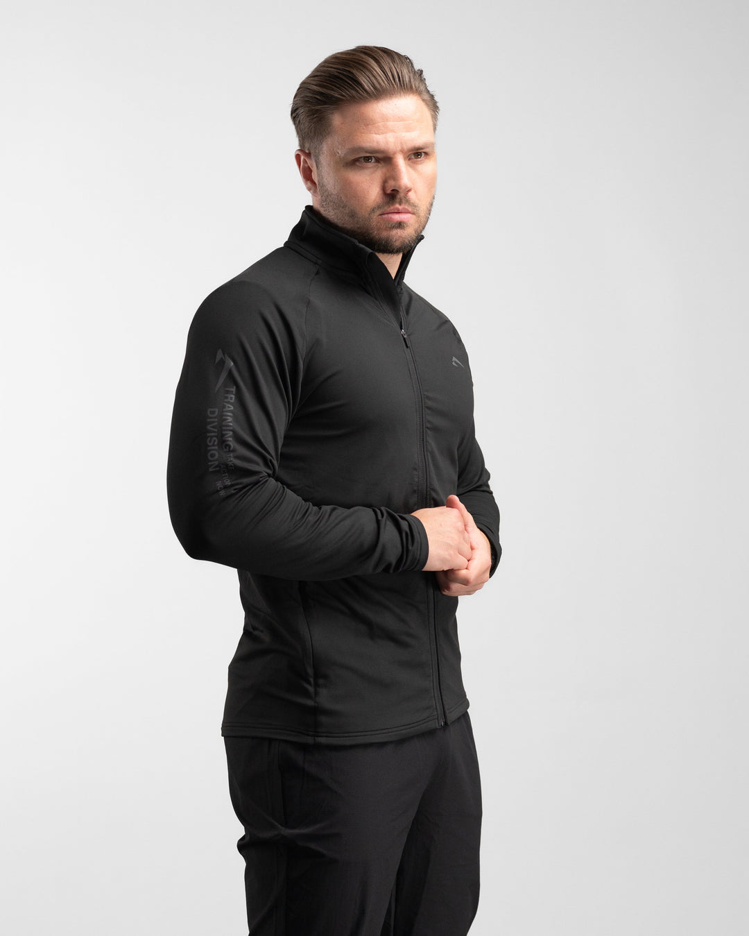 Core Performance Full Zip (Black/Black) - Athletic Aesthetics