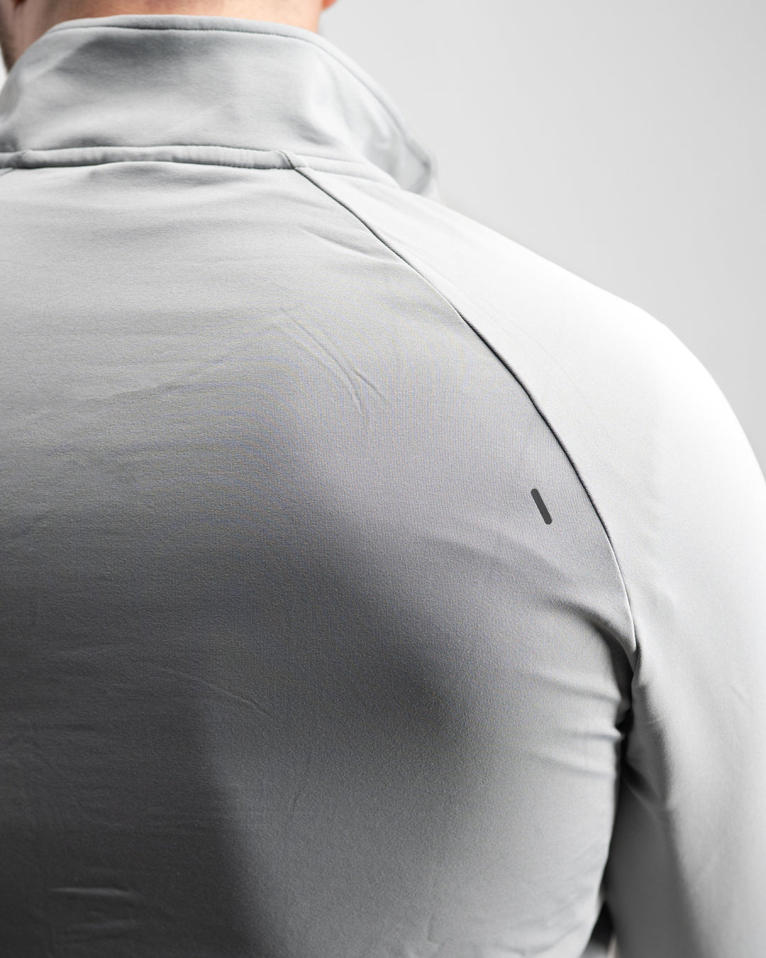 Core Performance Full Zip (Light Grey) - Athletic Aesthetics