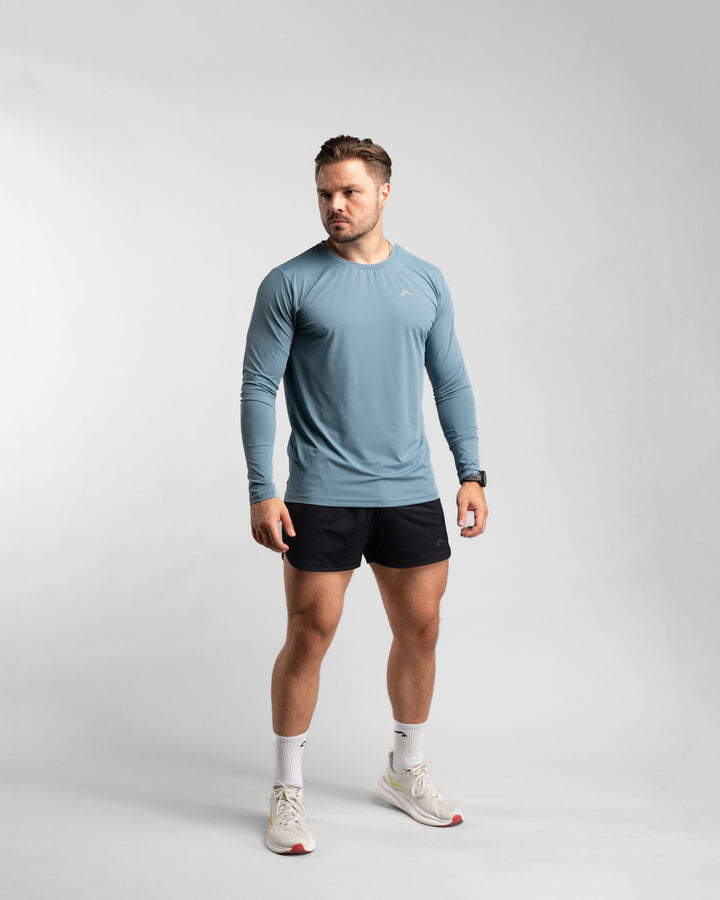 Core Performance Longsleeve (Glacier Blue) - Athletic Aesthetics