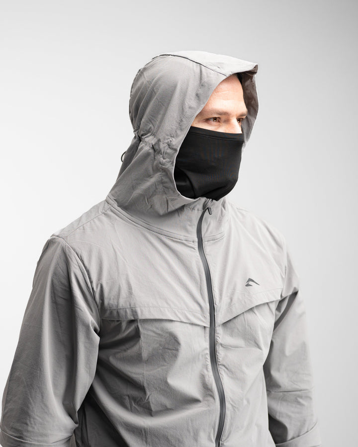 Elite Windbreaker Full Zip (Tactical Grey) - Athletic Aesthetics