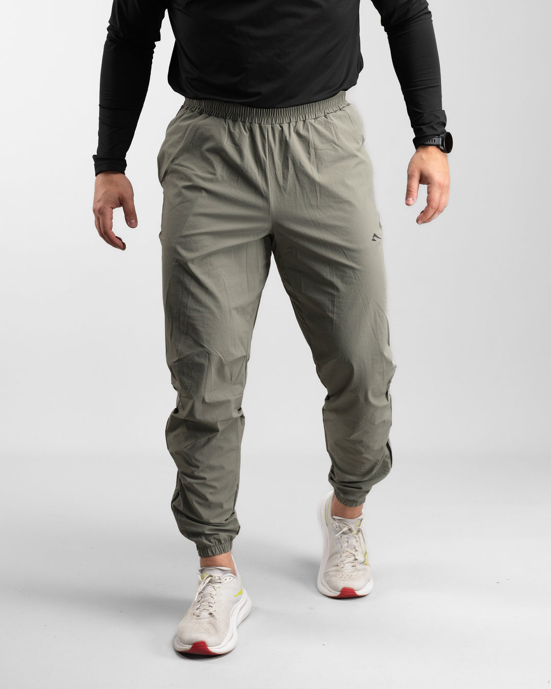Elite Windbreaker Jogger (Light Olive) - Athletic Aesthetics