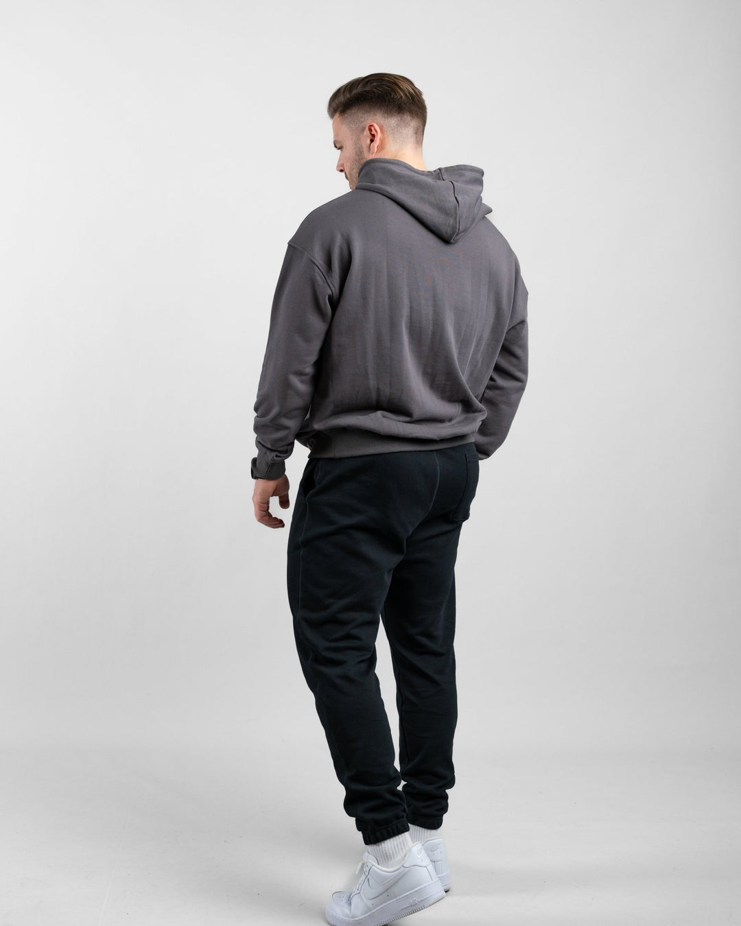 Essential Oversize Hoodie (Olive) - Athletic Aesthetics