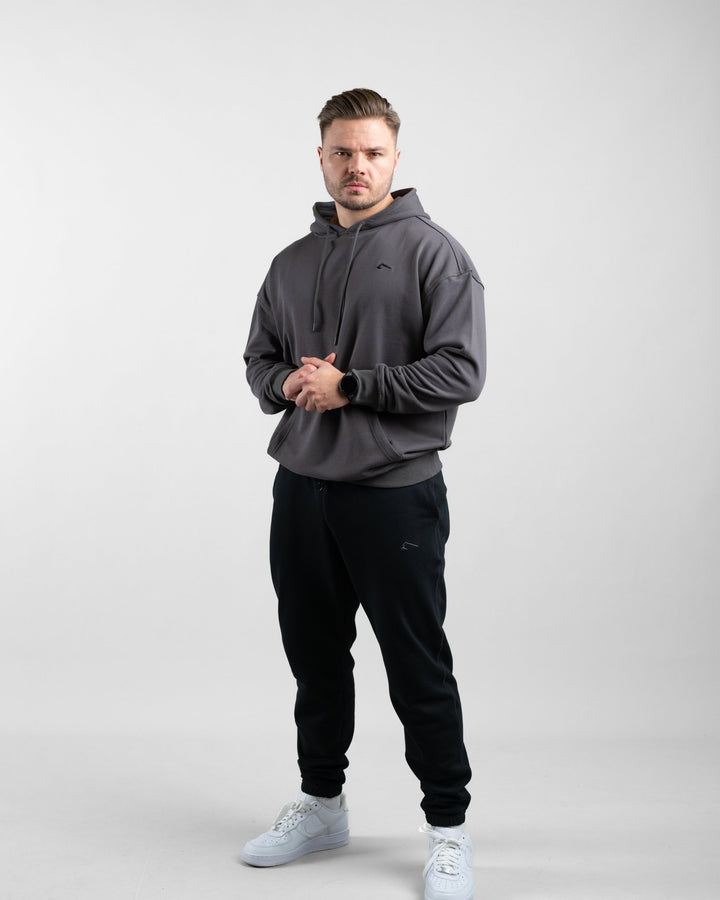 Essential Oversize Hoodie (Olive) - Athletic Aesthetics