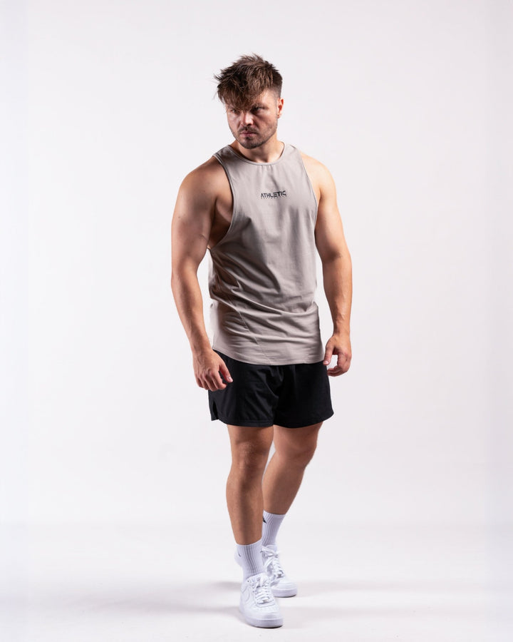 Infinity Sleeveless Shirt (Harbor Grey) - Athletic Aesthetics