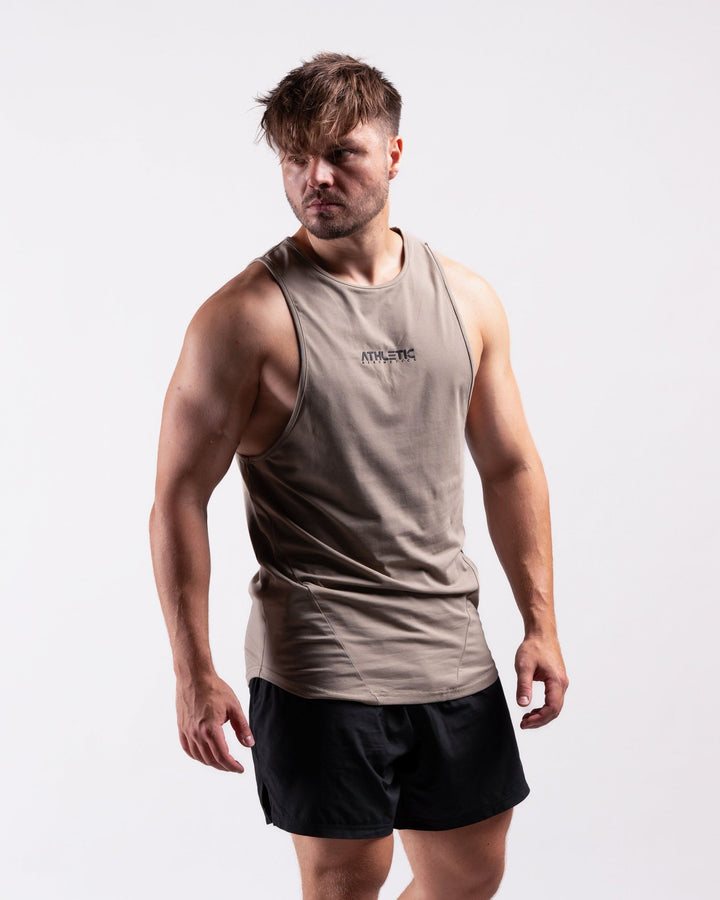 Infinity Sleeveless Shirt (Military) - Athletic Aesthetics