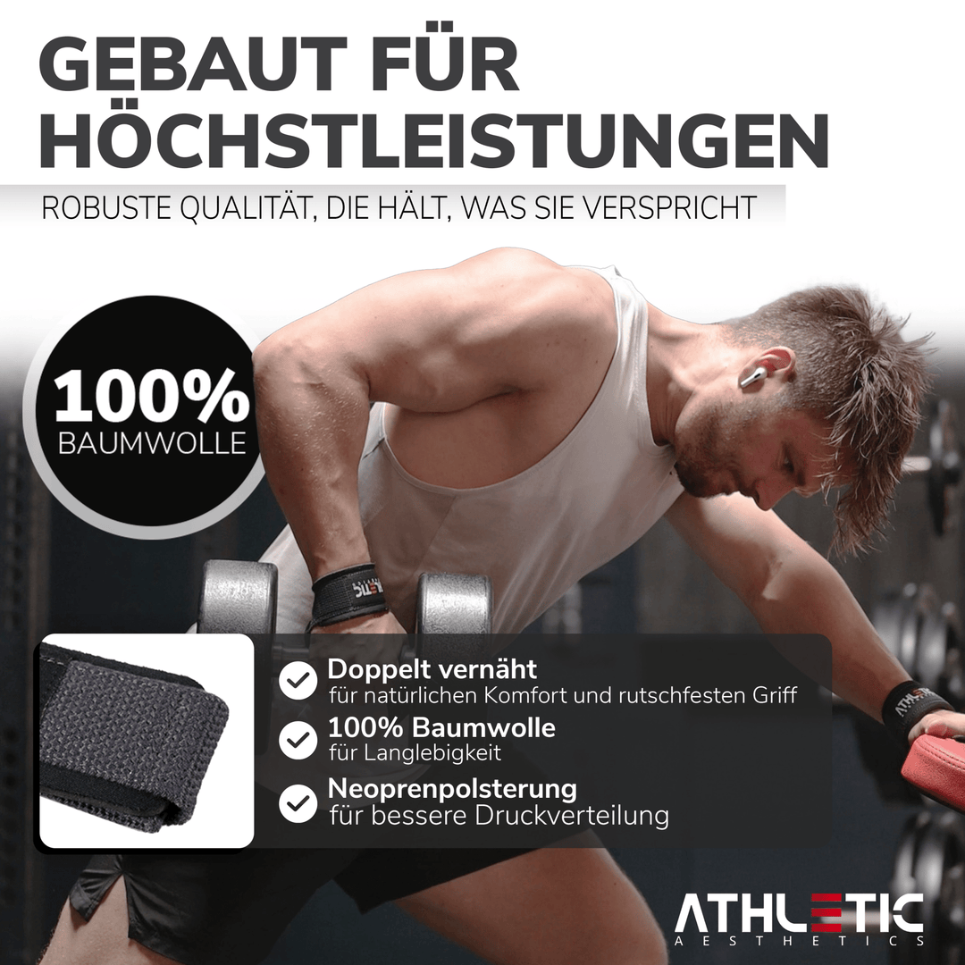 Zughilfen (Dunkelgrau) - Athletic Aesthetics
