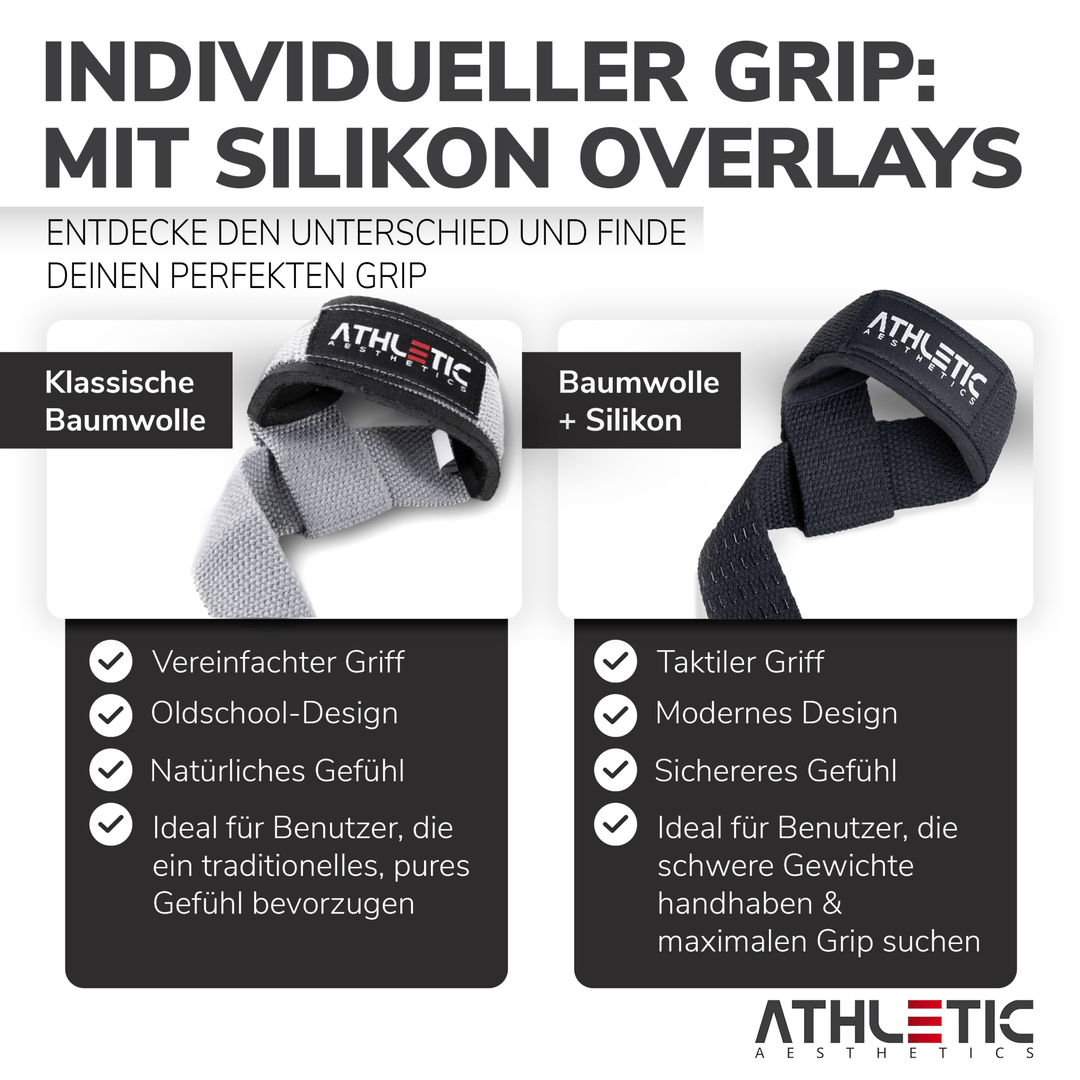 Zughilfen (Hellgrau) - Athletic Aesthetics