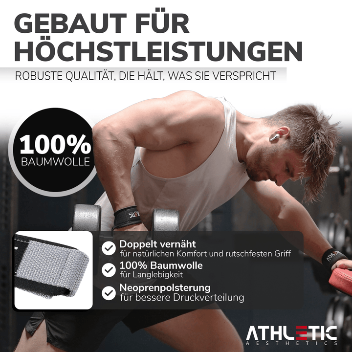 Zughilfen (Hellgrau) - Athletic Aesthetics