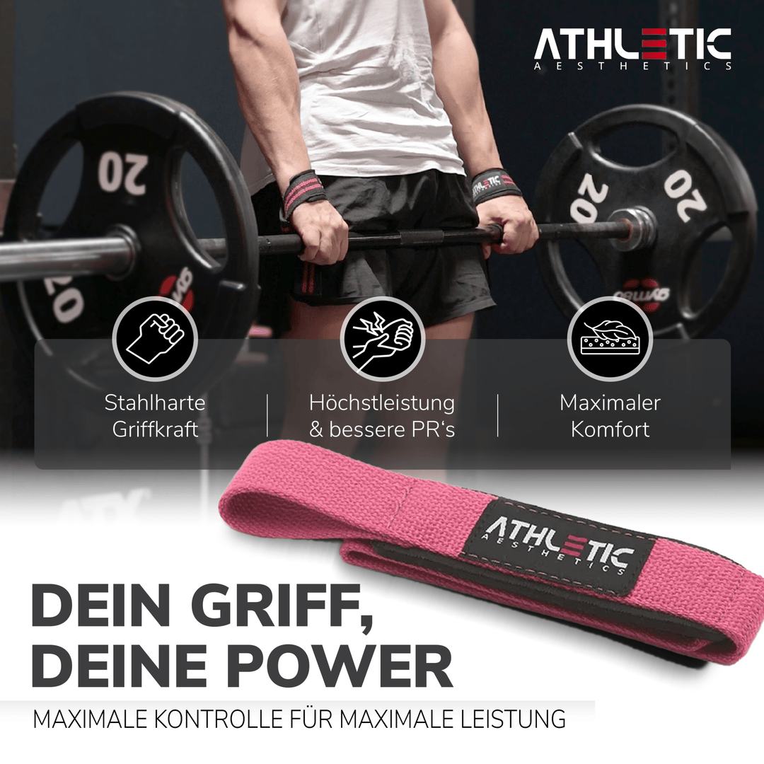 Zughilfen (Pink) - Athletic Aesthetics