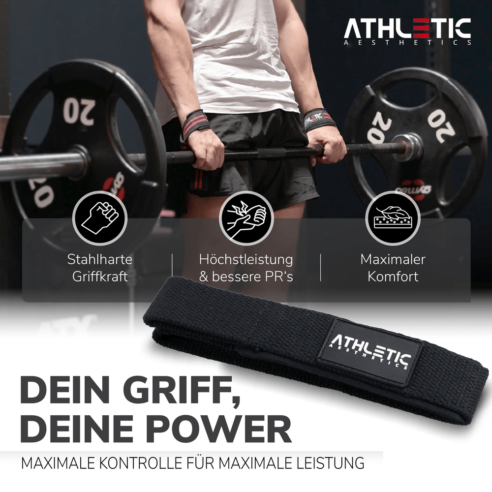Zughilfen (Schwarz 2.0) - Athletic Aesthetics