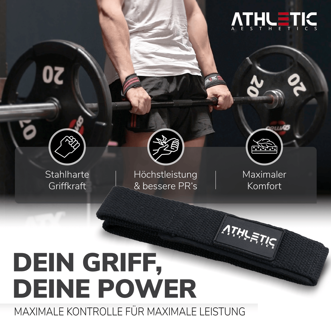 Zughilfen (Schwarz 2.0) - Athletic Aesthetics