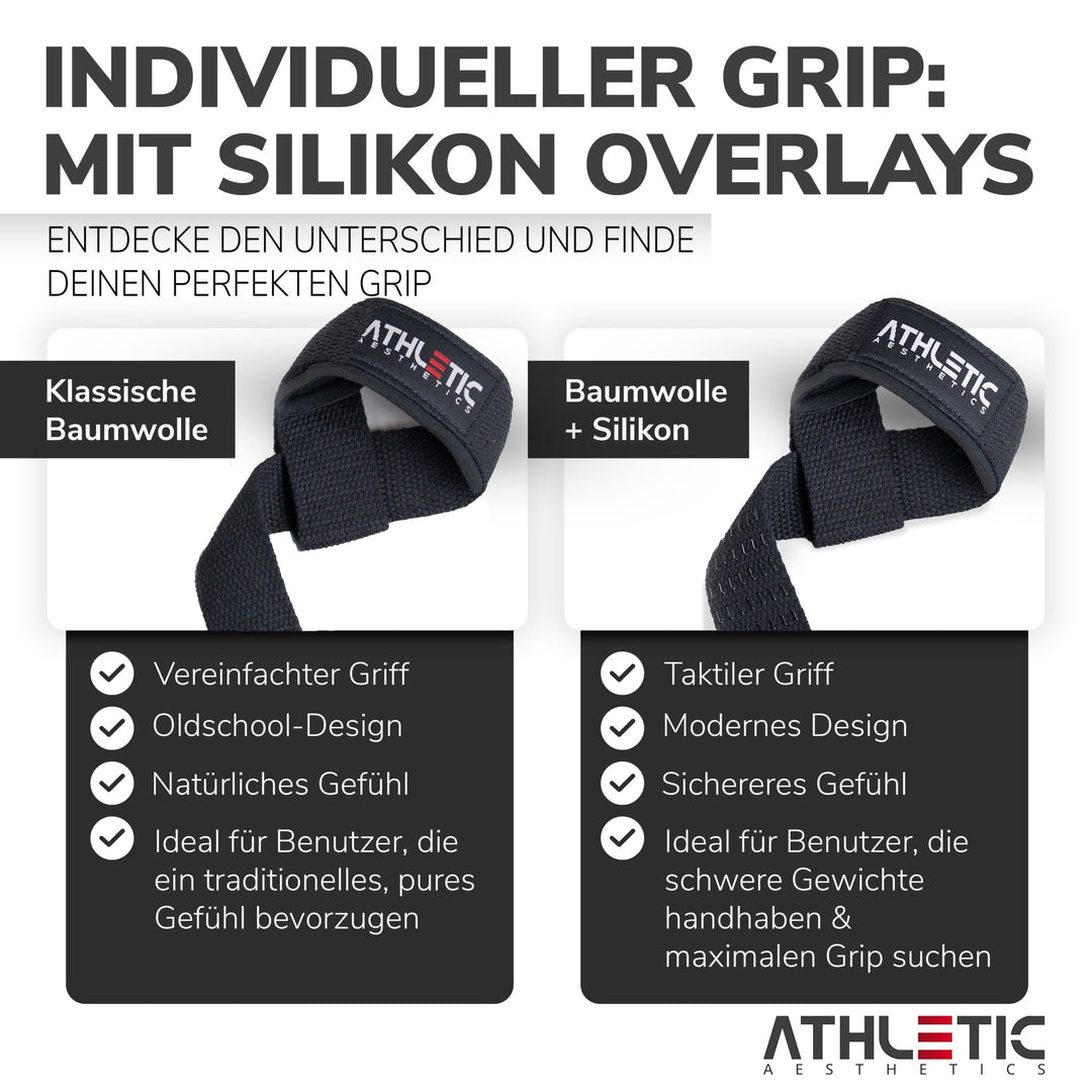Zughilfen (Schwarz) - Athletic Aesthetics