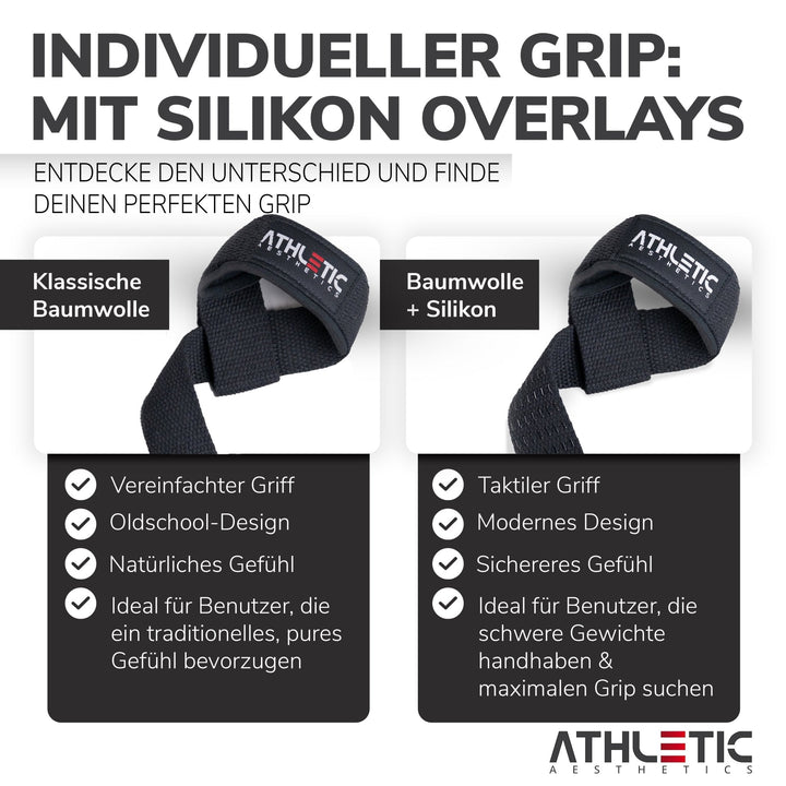 Zughilfen (Schwarz) - Athletic Aesthetics