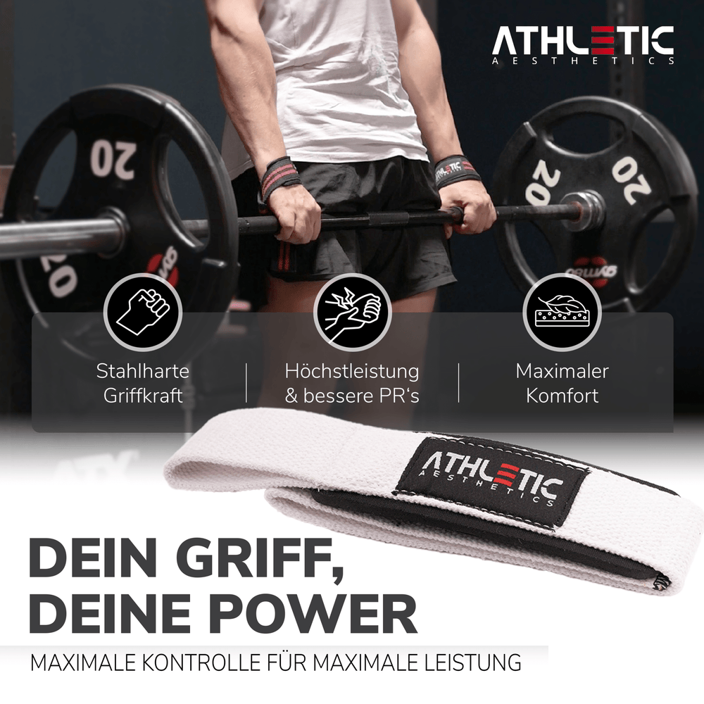 Zughilfen (Weiß) - Athletic Aesthetics