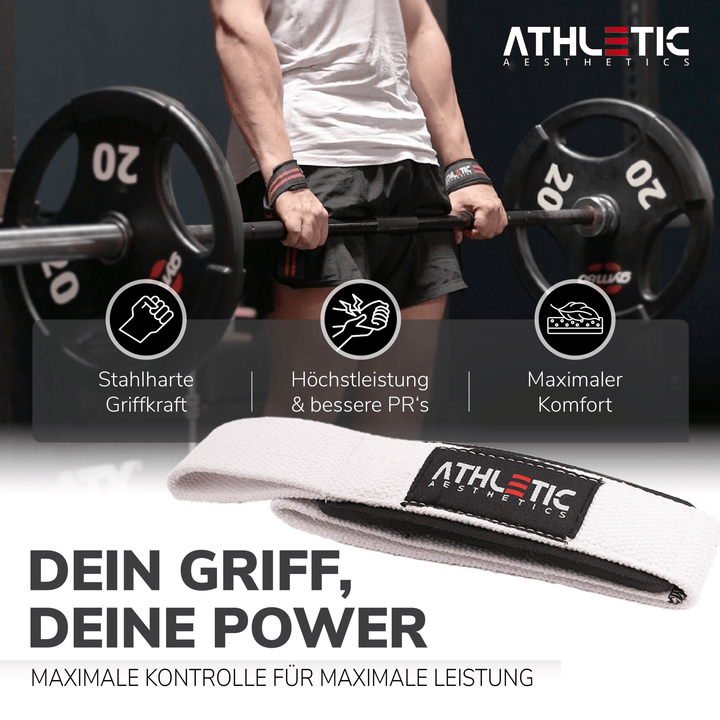 Zughilfen (Weiß) - Athletic Aesthetics