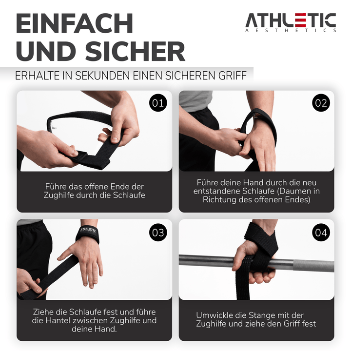 Zughilfen (Weiß) - Athletic Aesthetics