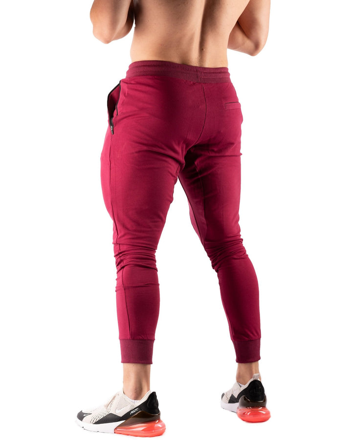 Classic Joggers (Burgundy) - Athletic Aesthetics
