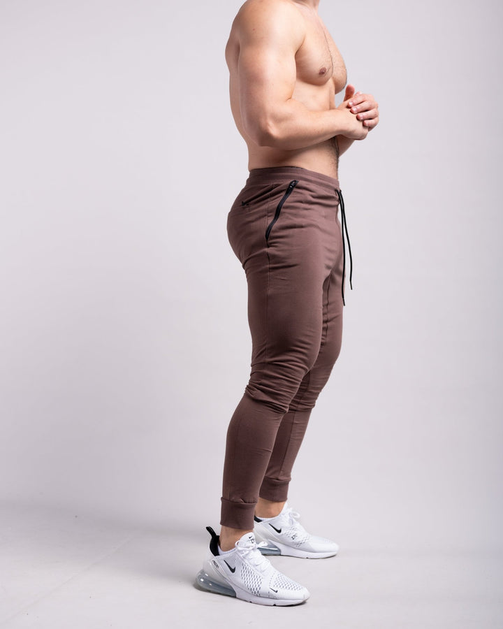 Classic Joggers (Coffee) - Athletic Aesthetics
