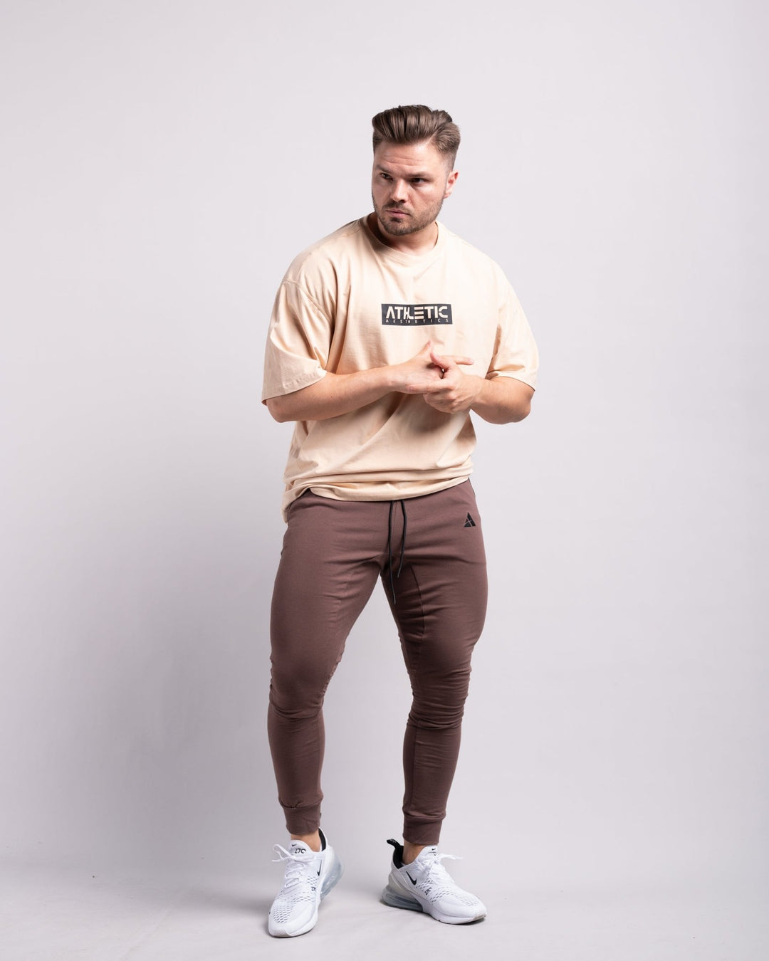 Classic Joggers (Coffee) - Athletic Aesthetics