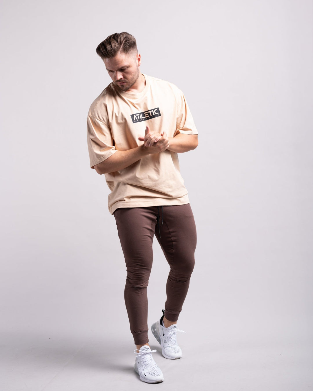 Classic Joggers (Coffee) - Athletic Aesthetics