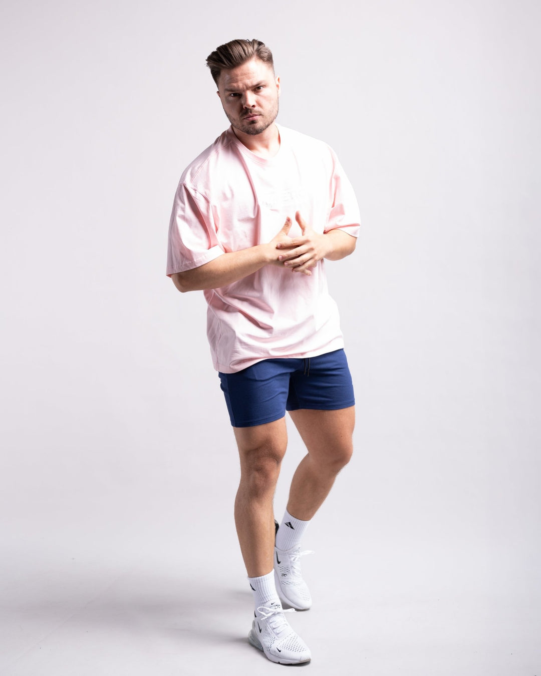 Classic Shorts 2.0 (Navy Blue) - Athletic Aesthetics