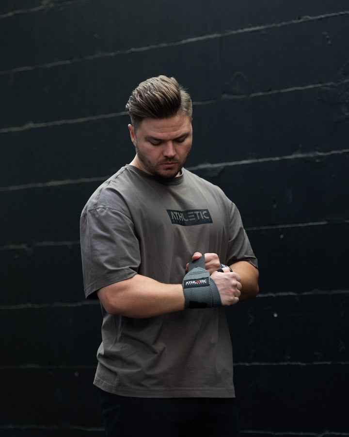 Handgelenkbandage (Dunkelgrau) - Athletic Aesthetics