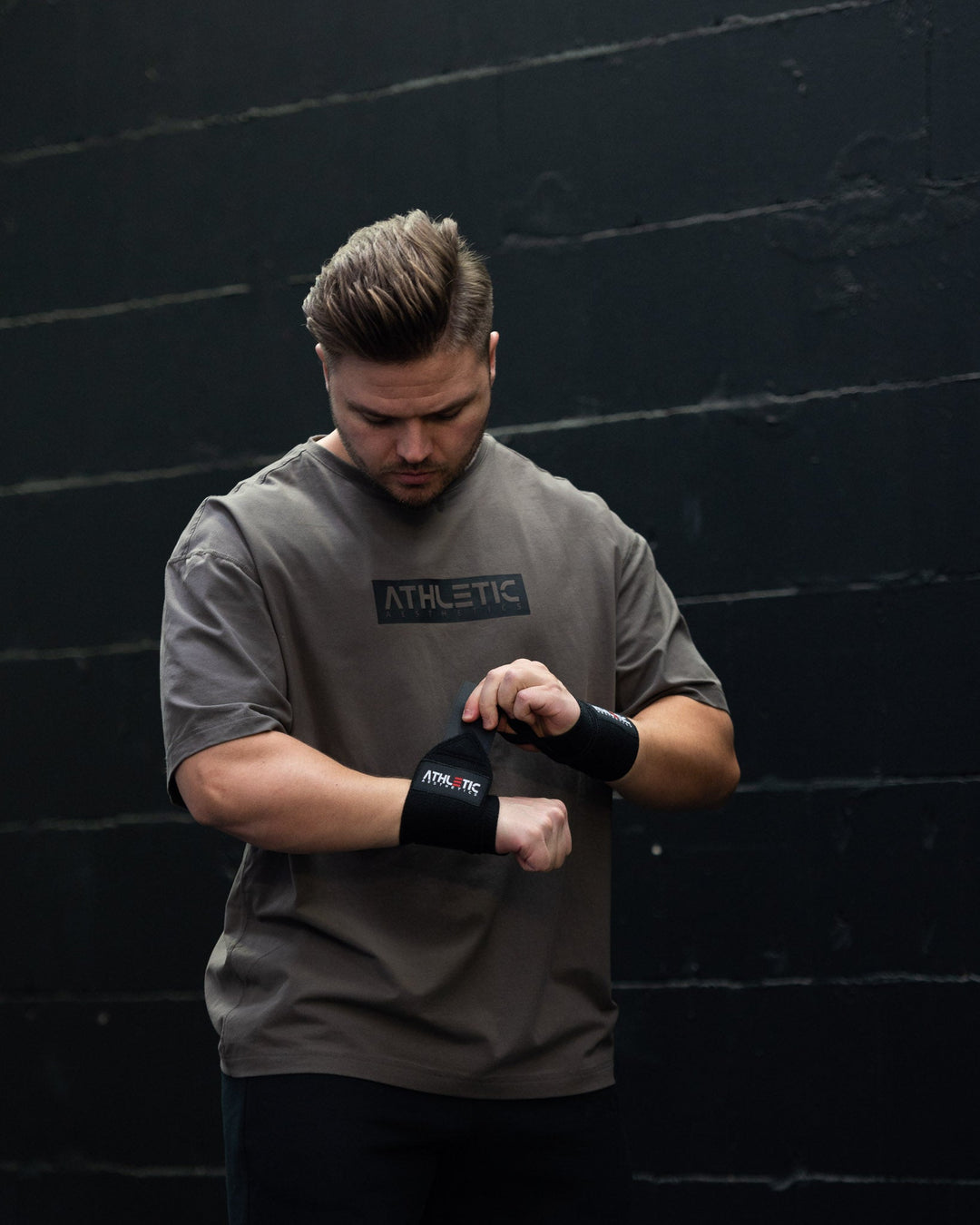 Handgelenkbandage (Schwarz) - Athletic Aesthetics