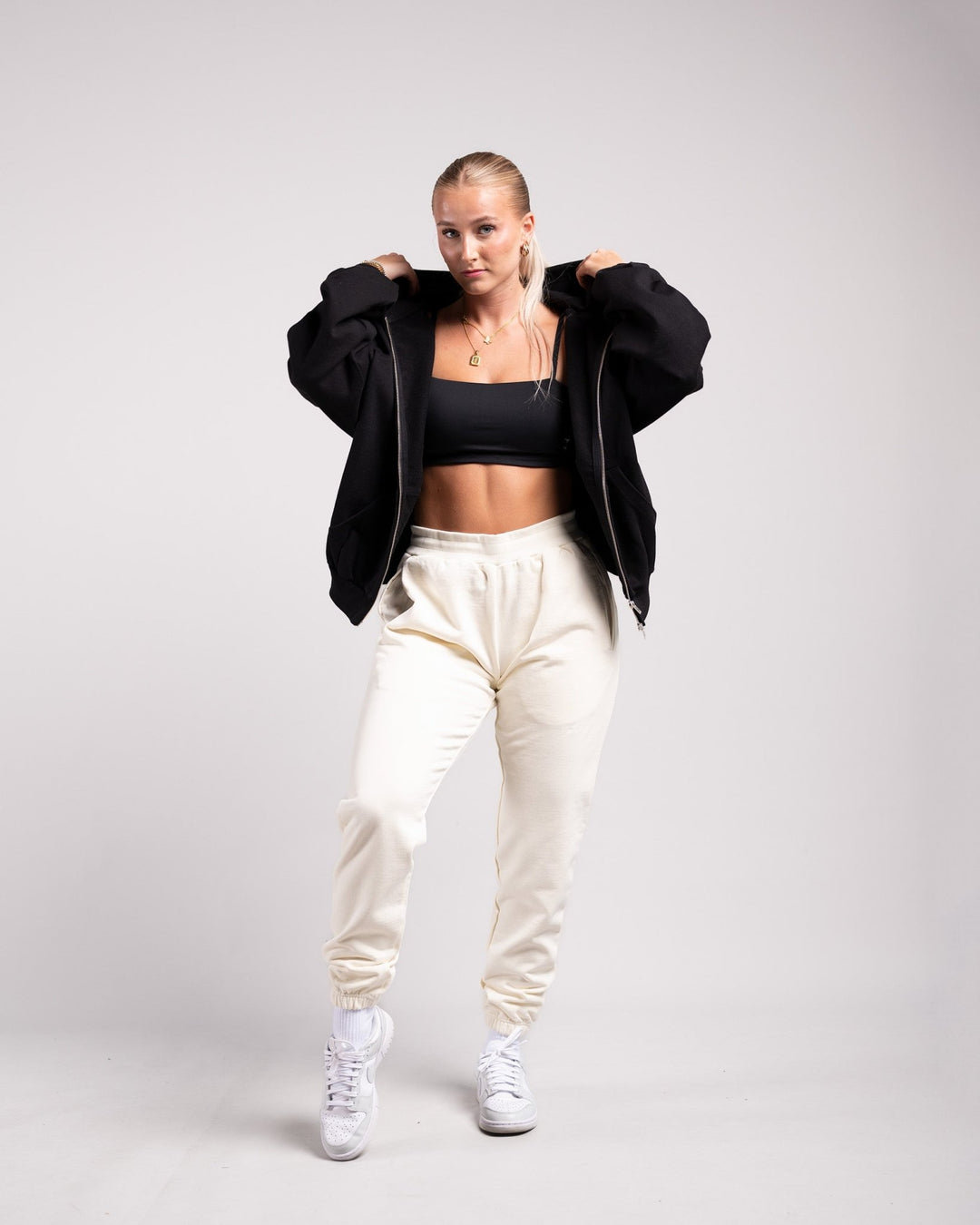 Jogger (Cream) - HQ Basics - Athletic Aesthetics