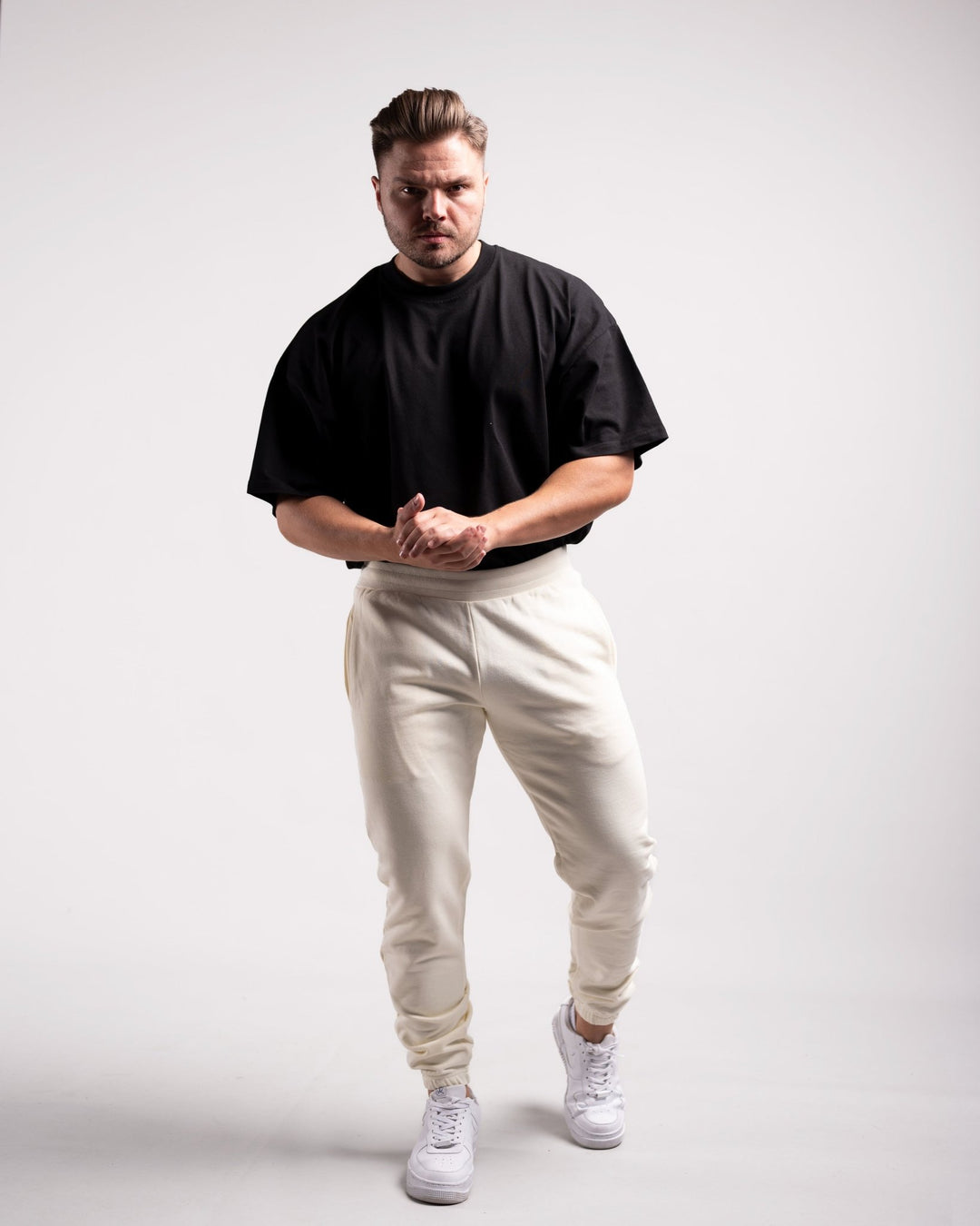 Jogger (Cream) - HQ Basics