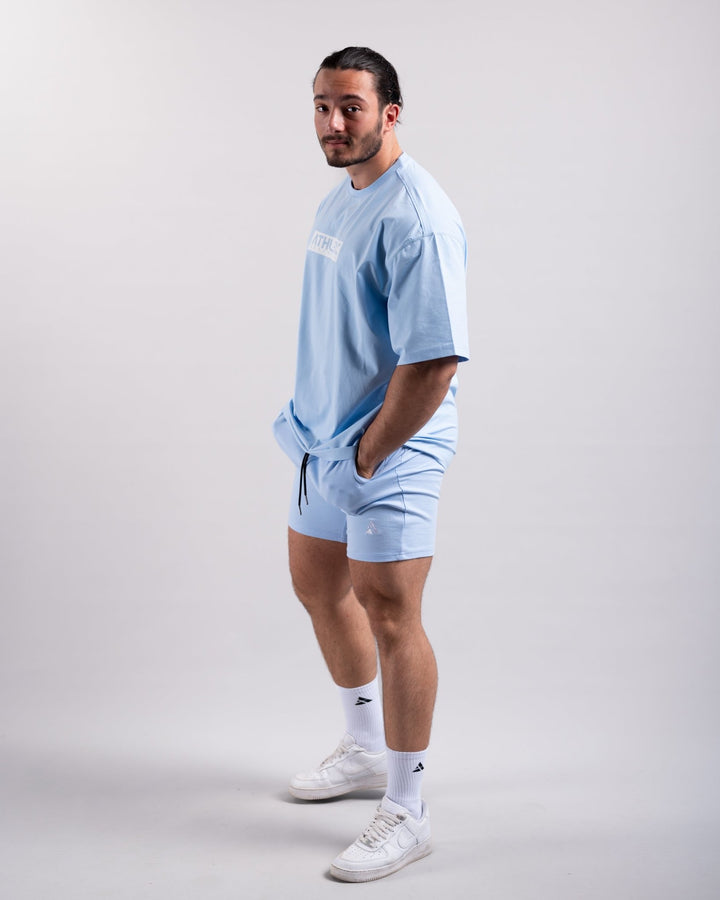 Oversize Shirt (Baby Blue) - Athletic Aesthetics