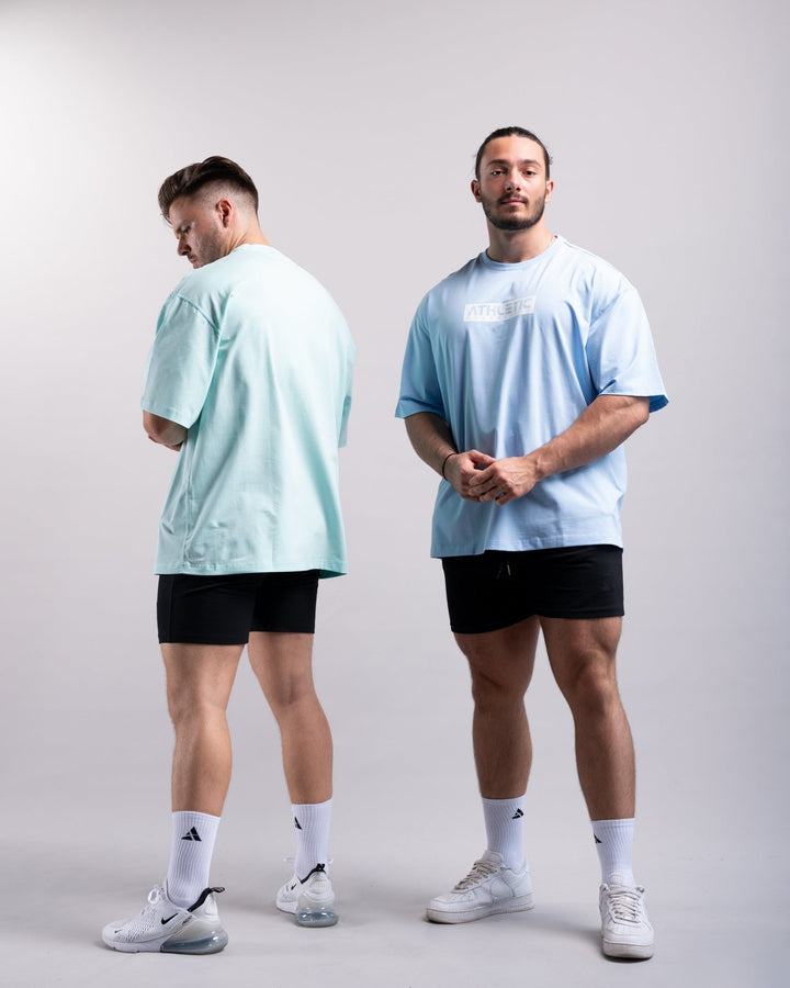 Oversize Shirt (Baby Blue) - Athletic Aesthetics