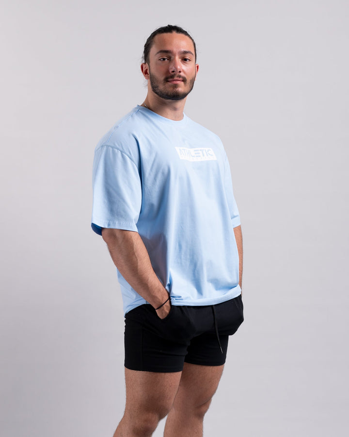 Oversize Shirt (Baby Blue) - Athletic Aesthetics