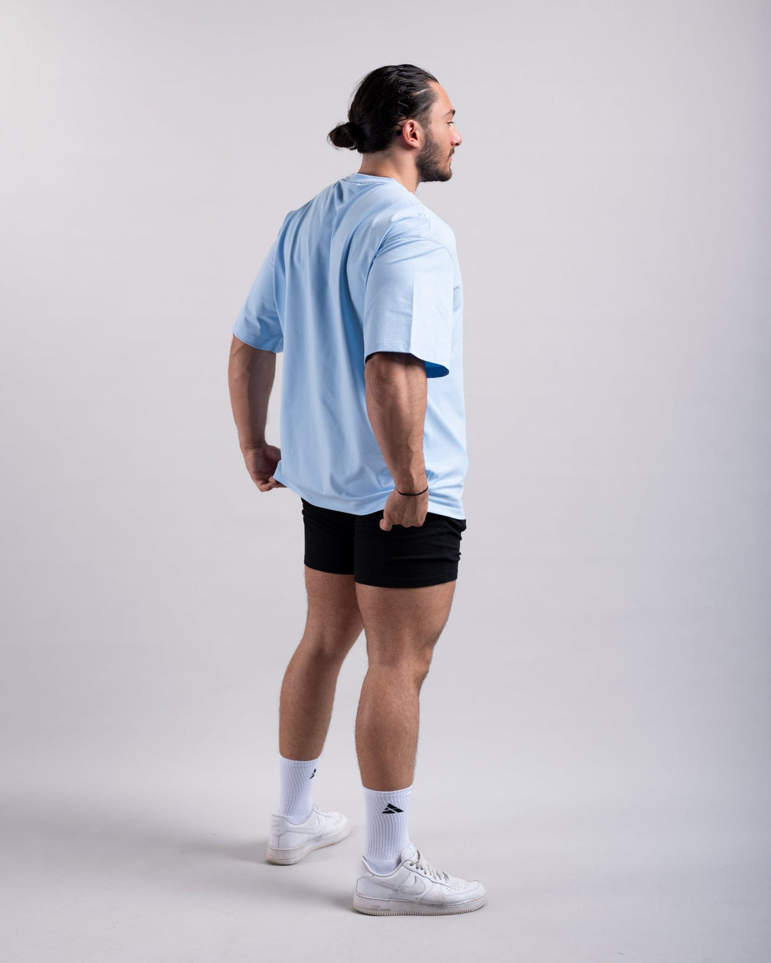 Oversize Shirt (Baby Blue) - Athletic Aesthetics