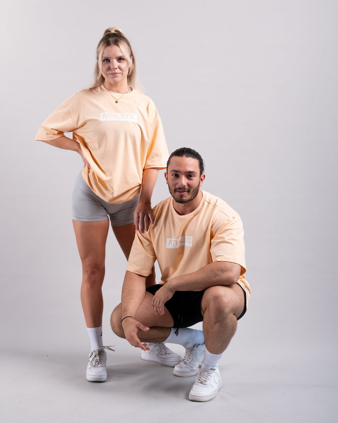 Oversize Shirt (Peach) - Athletic Aesthetics