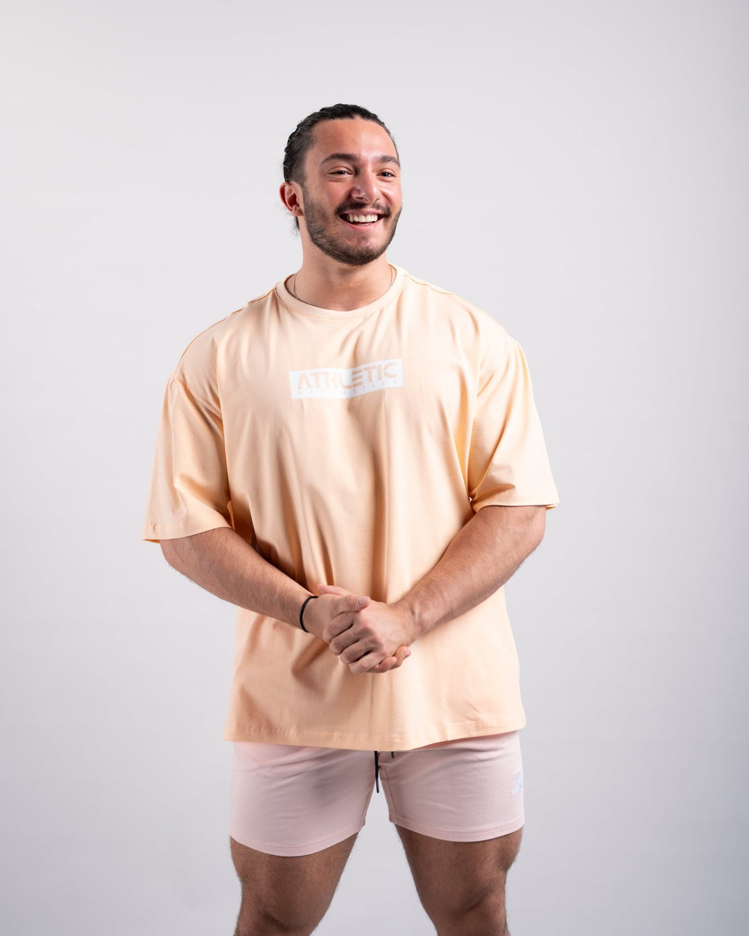 Oversize Shirt (Peach) - Athletic Aesthetics
