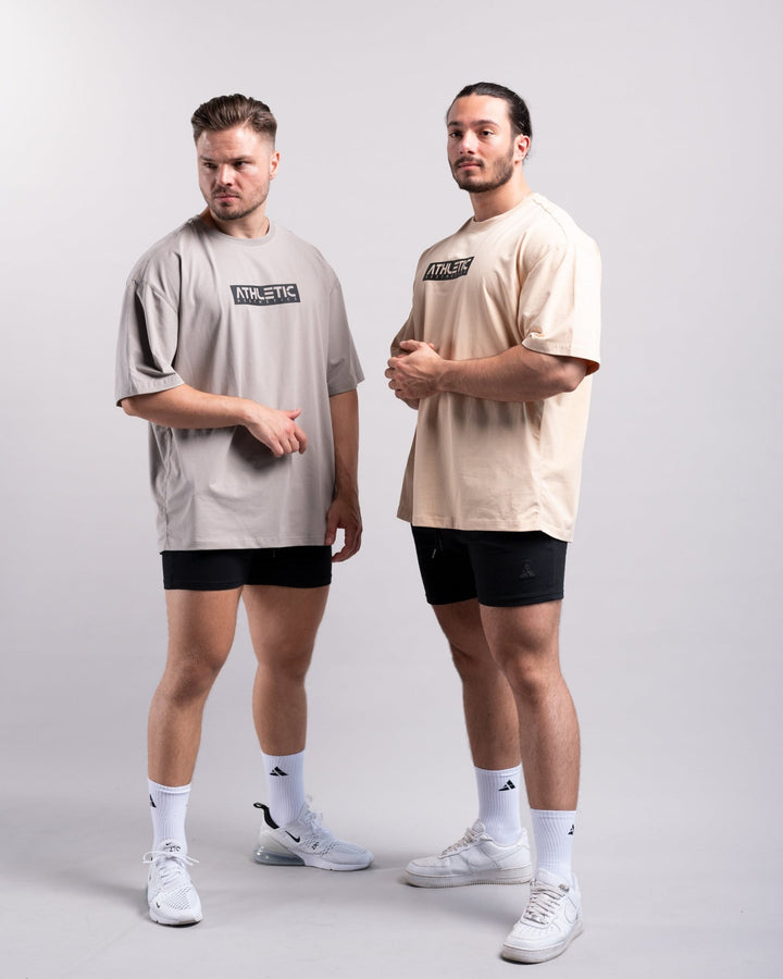 Oversize Shirt (Tan) - Athletic Aesthetics