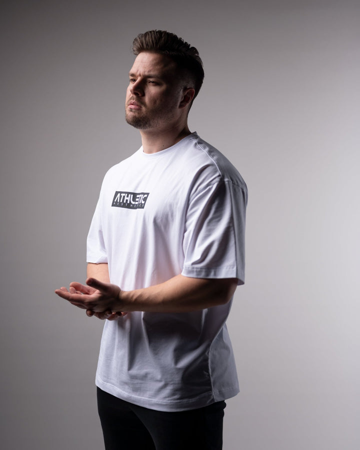 Oversize Shirt (White) - Athletic Aesthetics