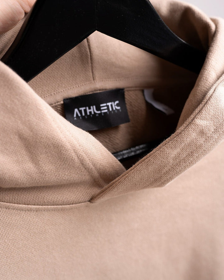 Oversized Hoodie (Caramel) - HQ Basics - Athletic Aesthetics