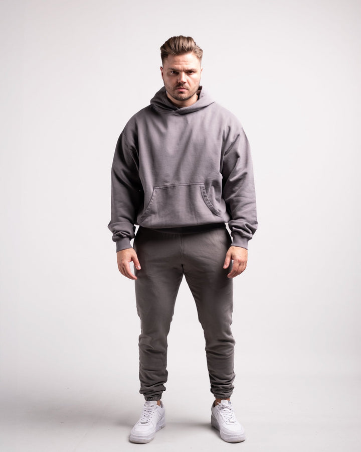 Oversized Hoodie (Dark Grey) - HQ Basics - Athletic Aesthetics