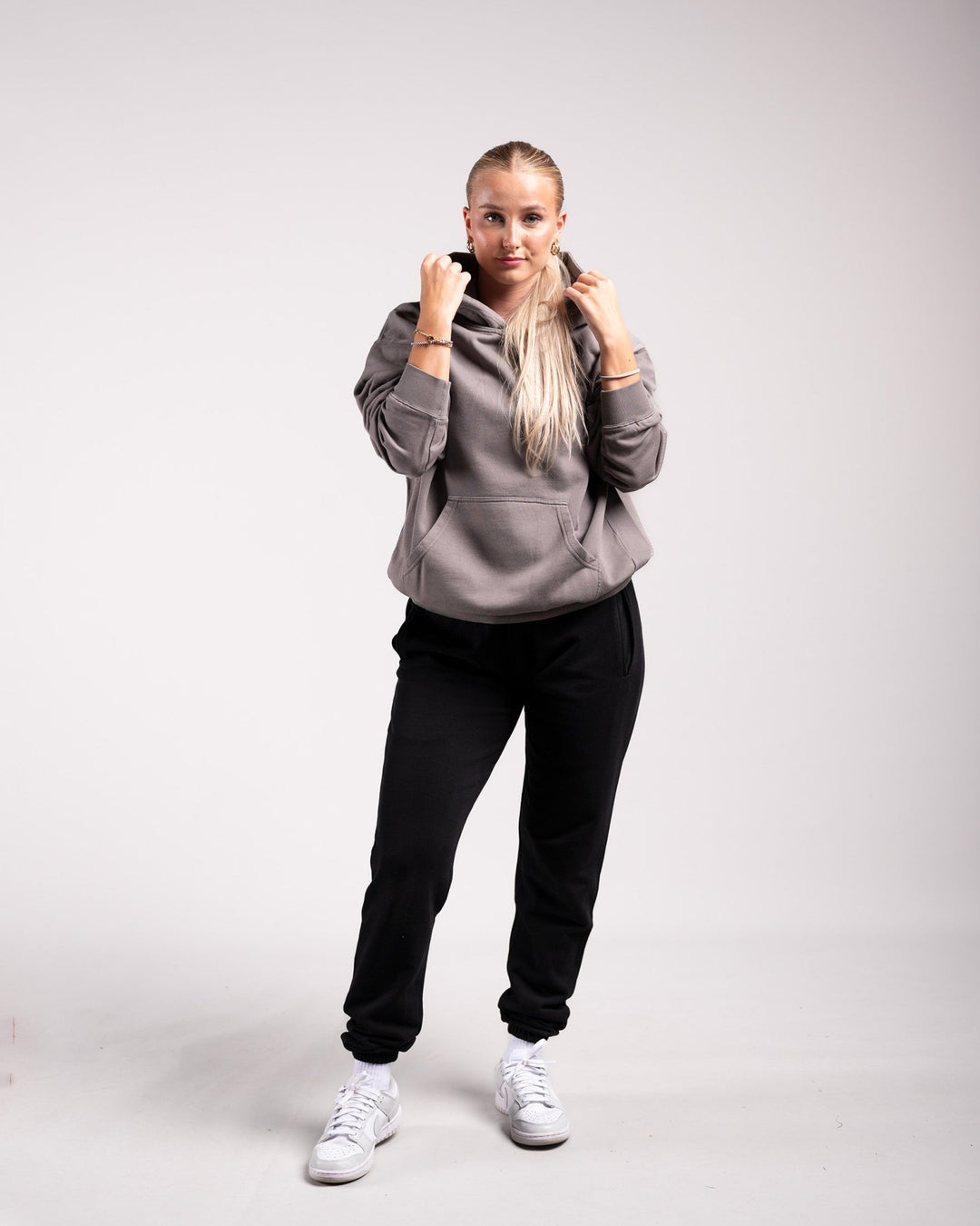 Oversized Hoodie (Dark Grey) - HQ Basics - Athletic Aesthetics