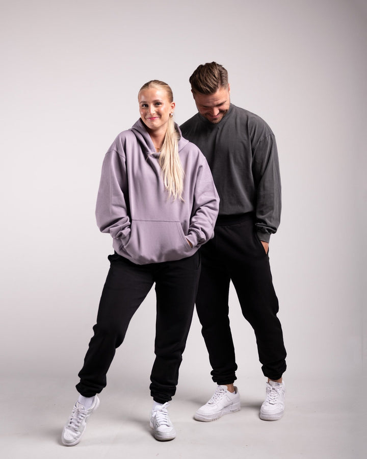 Oversized Hoodie (Purple) - HQ Basics - Athletic Aesthetics