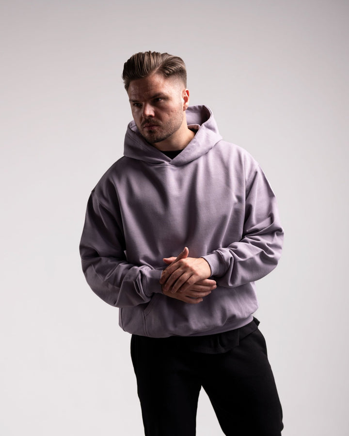 Oversized Hoodie (Purple) - HQ Basics - Athletic Aesthetics